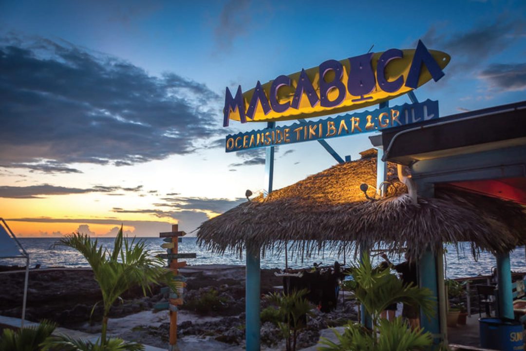 Macabuca Oceanside Tiki Bar & Grill Cayman Islands