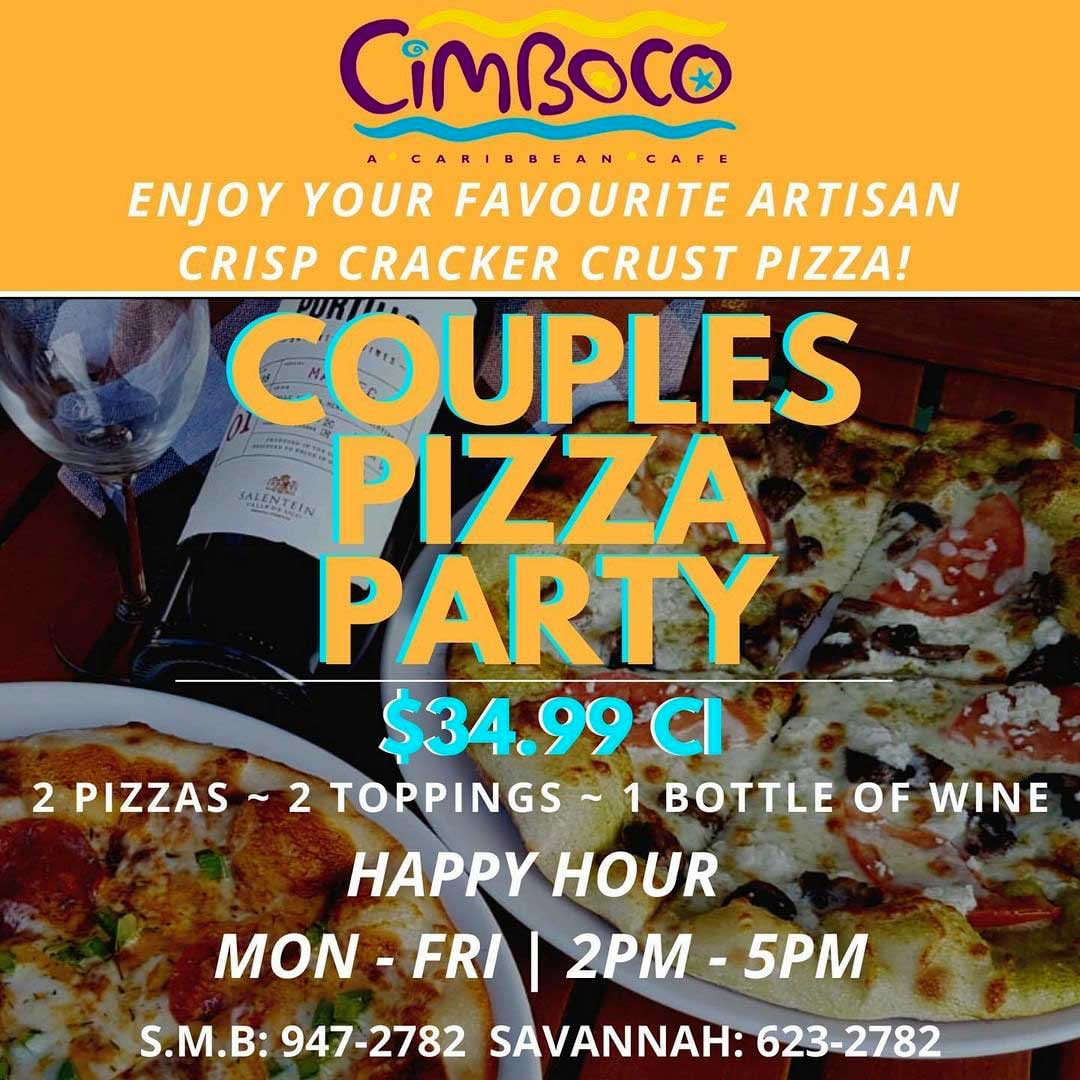 Cimboco Special Couple Pizza Party image