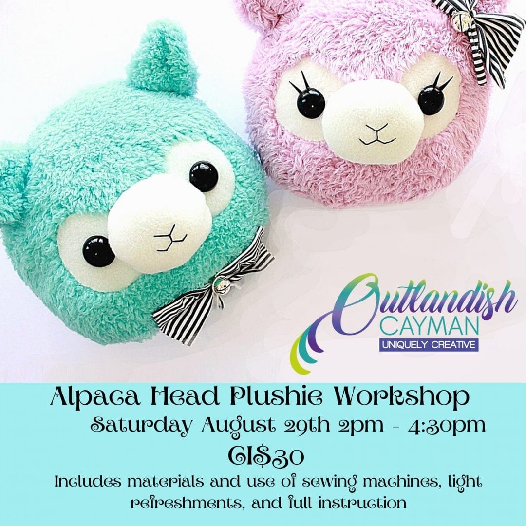 Alpaca Head Plushie Workshop