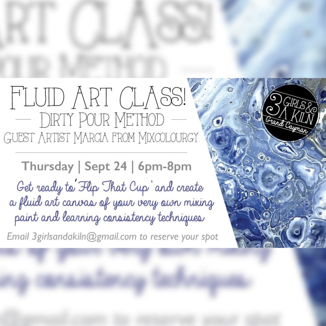 Fluid Art 'Dirty Pour' Canvas Class