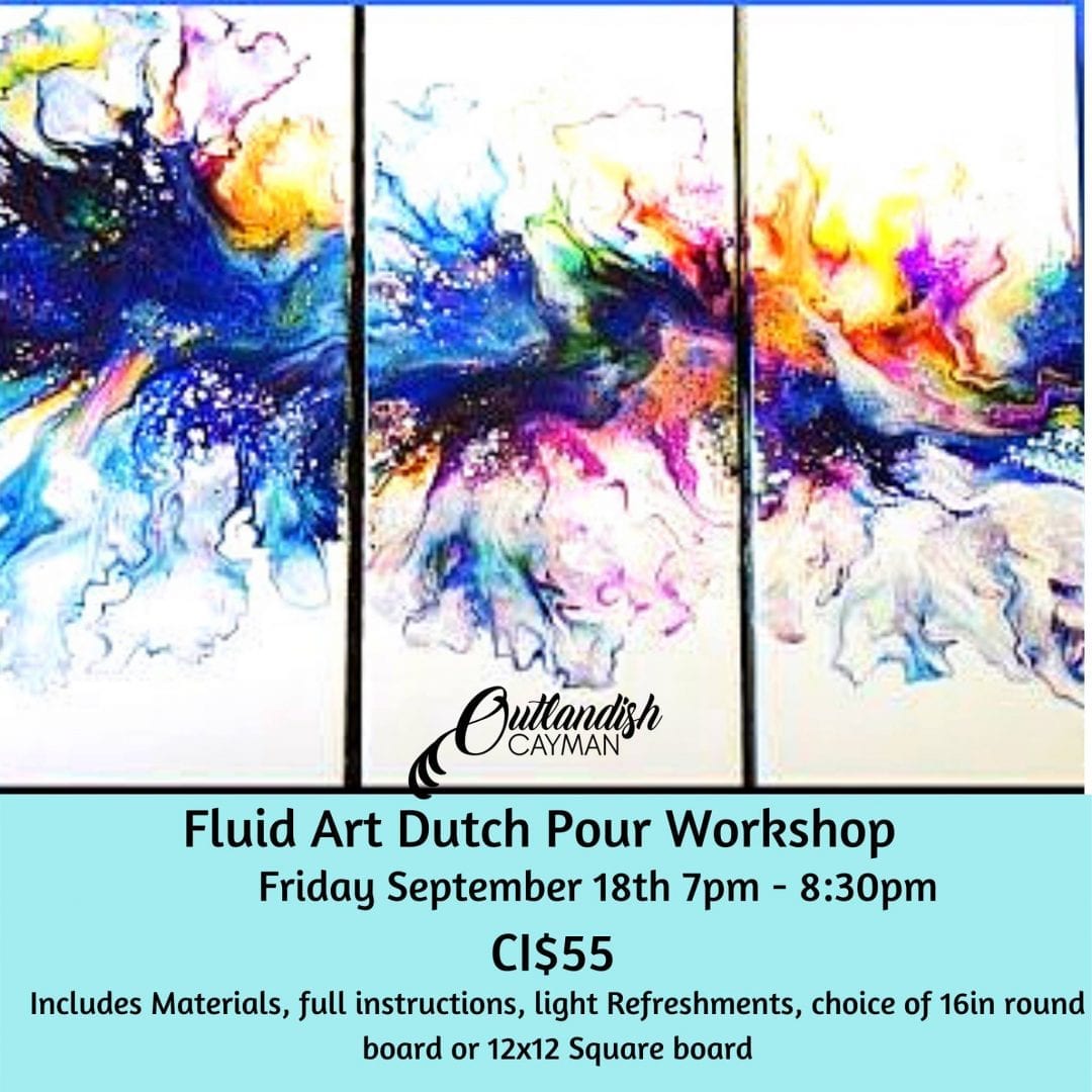 Fluid Art Workshop - Dutch Pour