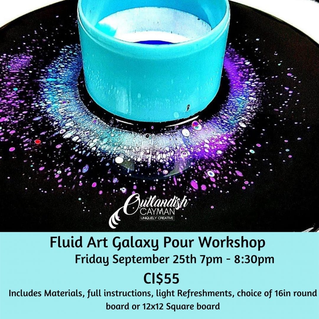 Fluid Art Workshop - Galaxy Pour