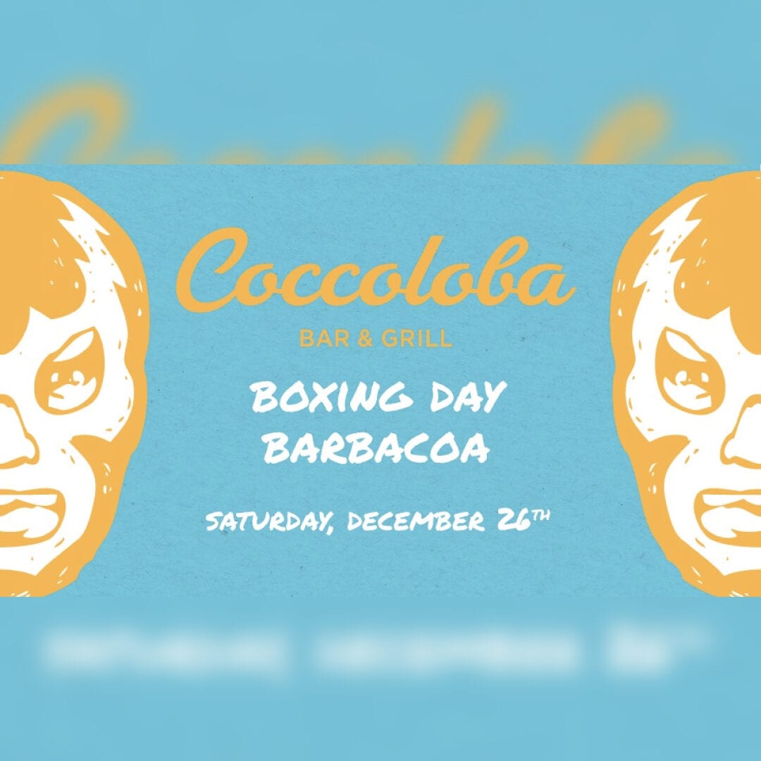 Boxing Day Barbacoa at Coccoloba