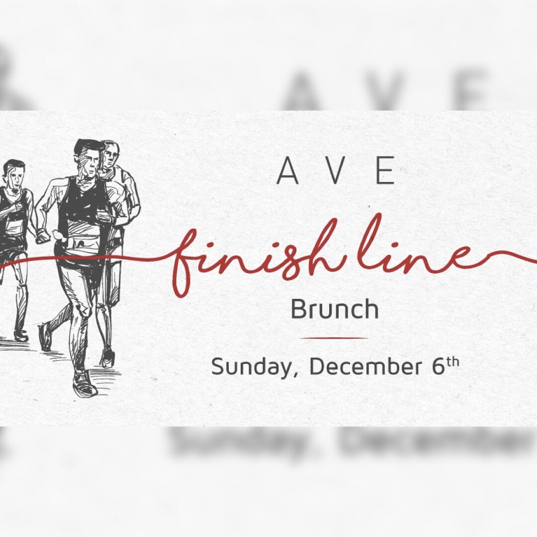 Finish Line Brunch at AVE