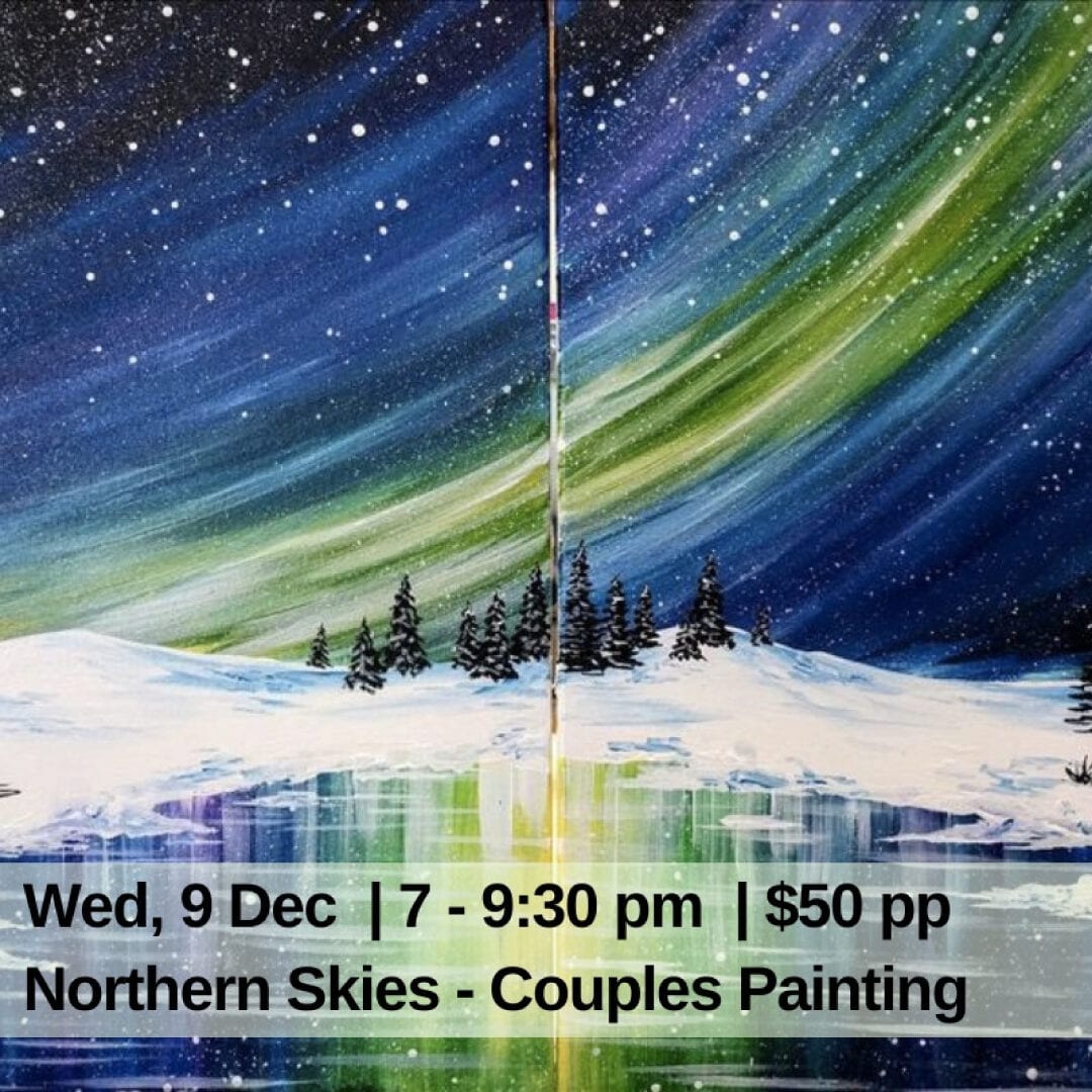 Northern Skies - Couples Painting